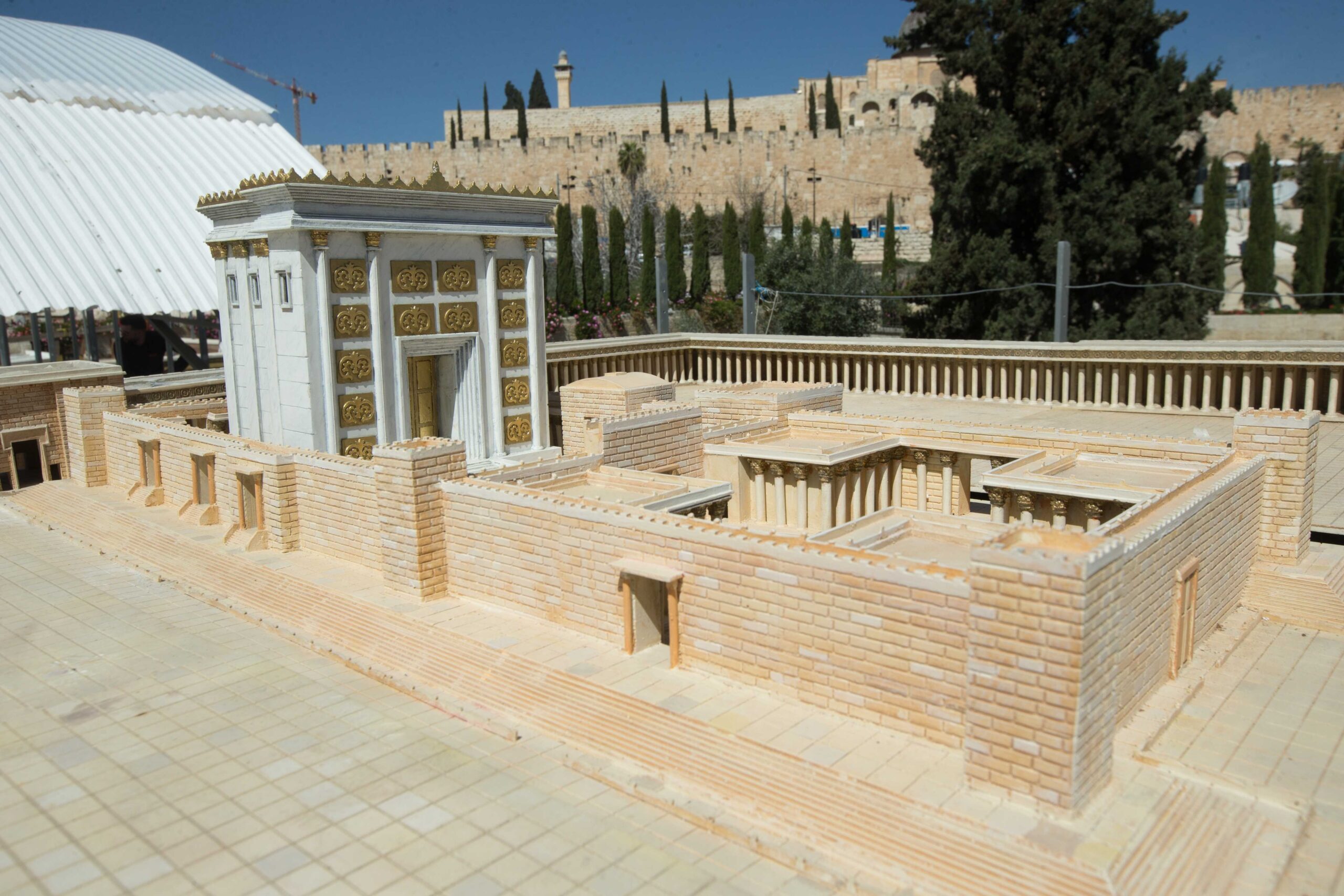 דגם בית המקדש השני בדגם הרובוטי
